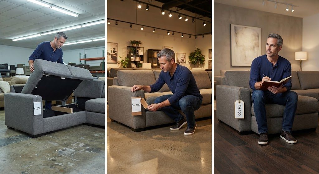 I Spent 45 Minutes in This Sectional at Three Different Stores. Here's What Nobody Tells You.