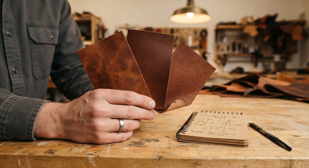 Leather Grades Are Half Marketing. Here's What the Buyer's Spec Sheet Actually Cares About.
