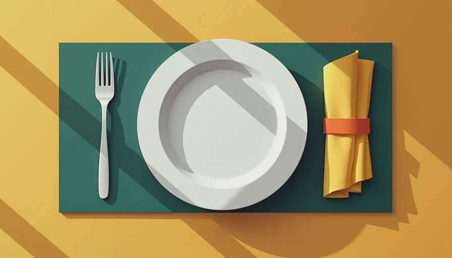 Visual context for dining room sets