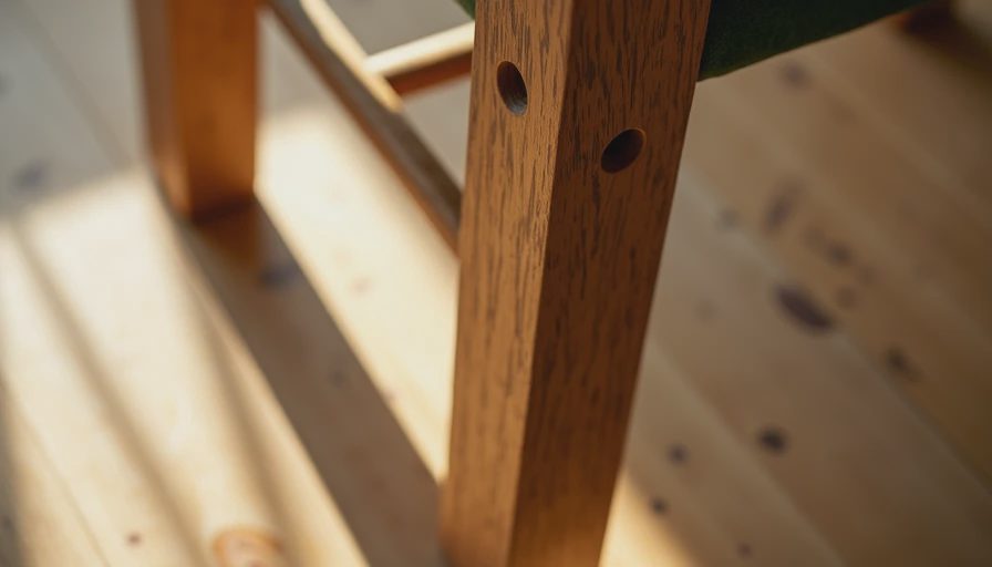 Visual context for craftsman furniture