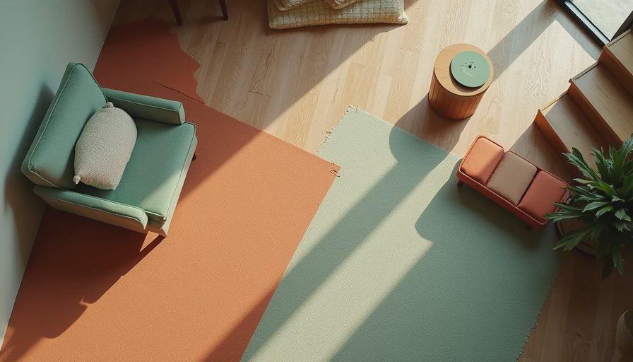 Visual context for minimalist furniture